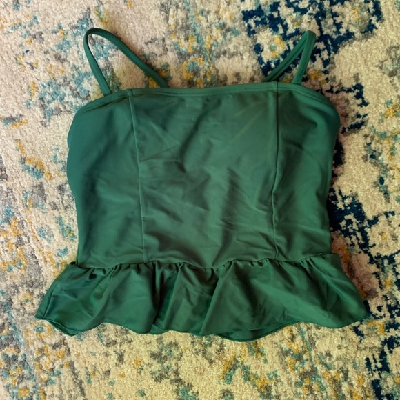 Other - Unbranded peplum swim top